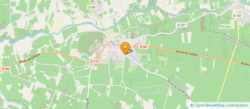 localisation de l'entreprise SESAMELY  SUZE-LA-ROUSSE