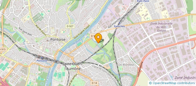 localisation de l'entreprise SESARFOOD à ST OUEN L AUMONE