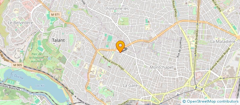 localisation de l'entreprise SESB à DIJON