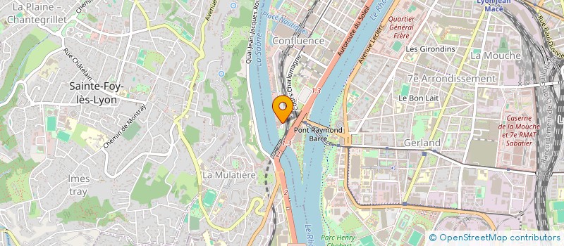 localisation de l'entreprise SESDF  LYON