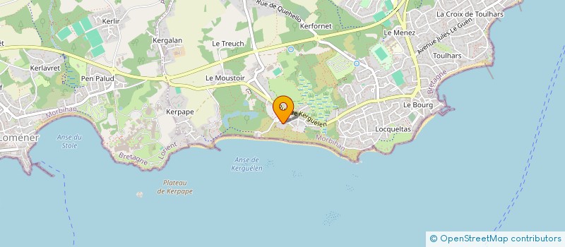 localisation de l'entreprise SESHAT IMMOBILIER  LARMOR-PLAGE