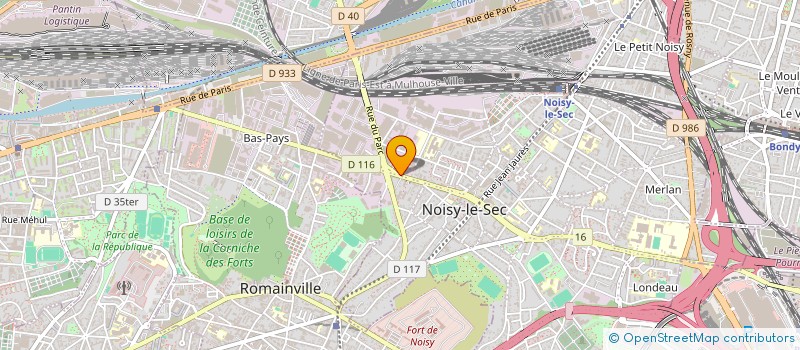 localisation de l'entreprise SESL PLOMBERIE à NOISY-LE-SEC