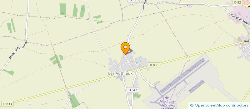 localisation de l'entreprise SESS'AILES ROTISSERIE  LES AUTHIEUX