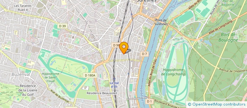 localisation de l'entreprise SESSI à SURESNES