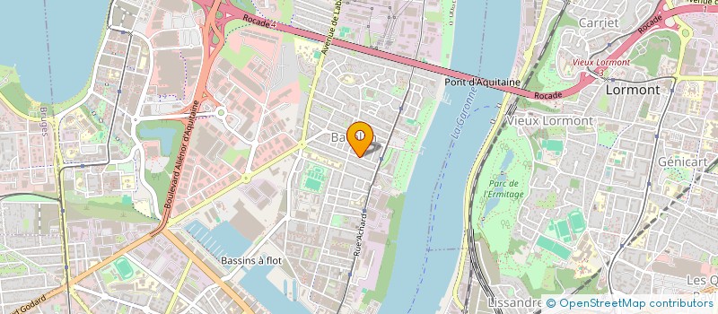 localisation de l'entreprise SESSIME BORDEAUX  BORDEAUX