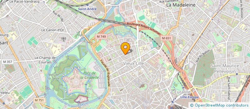 localisation de l'entreprise SESSIONS LILLE à LILLE