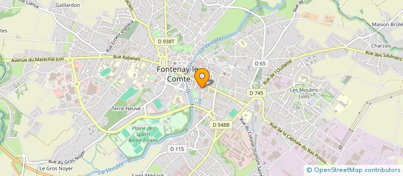 localisation de l'entreprise SESTECO PREMIUM  FONTENAY-LE-COMTE