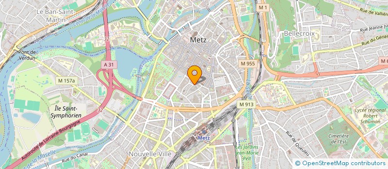 localisation de l'entreprise SESTRA'S BOOKS, LOVE & COFFEE  METZ