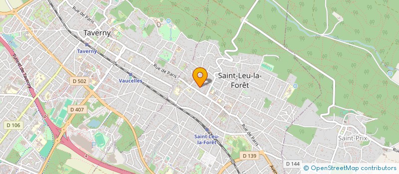 localisation de l'entreprise SET 4 INGENIERIE à SAINT-LEU-LA-FORET
