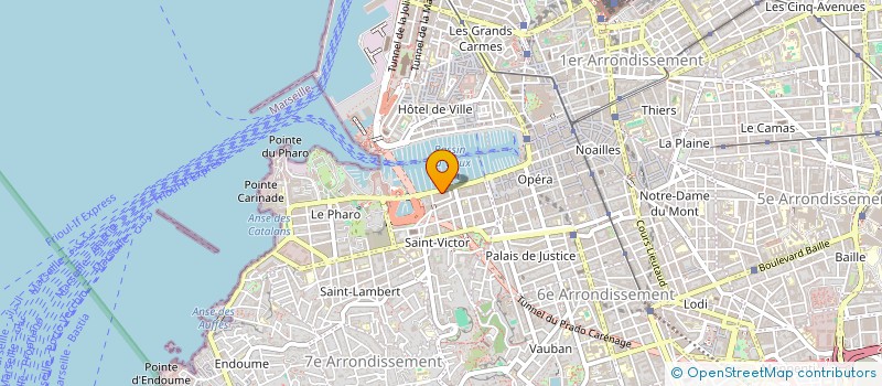 localisation de l'entreprise SET à MARSEILLE