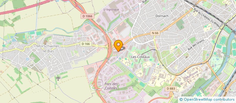 localisation de l'entreprise SET à MULHOUSE