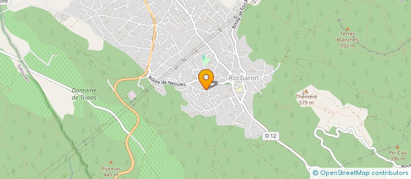localisation de l'entreprise SET à ROCBARON