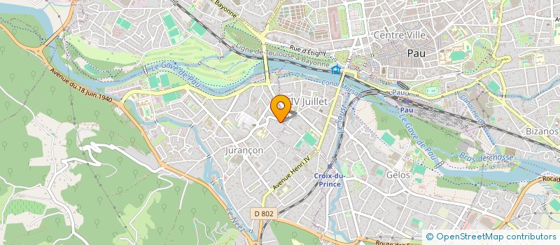 localisation de l'entreprise SET EVENT  JURANCON