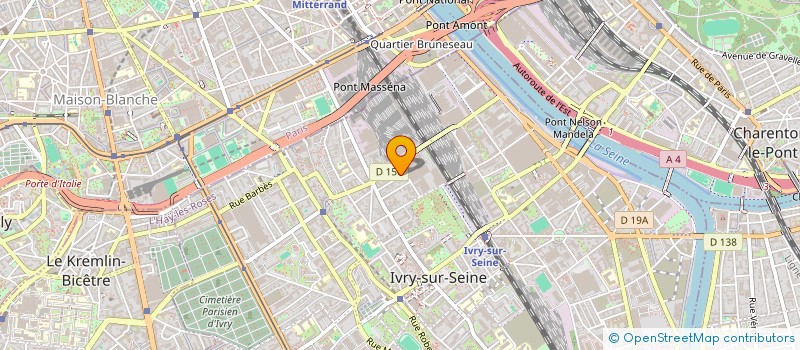 localisation de l'entreprise SET IT AGENCY  IVRY SUR SEINE