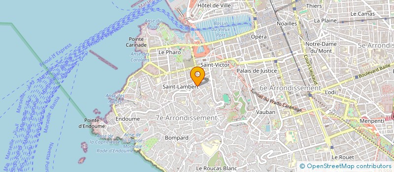 localisation de l'entreprise SET LEGO à MARSEILLE