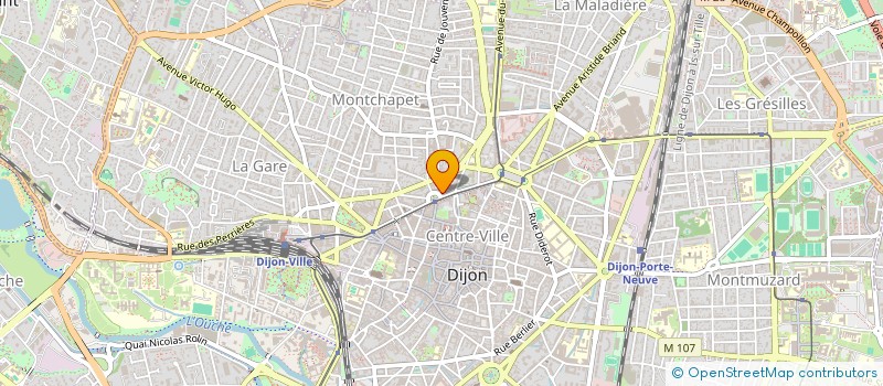 localisation de l'entreprise SET & MATCH  DIJON