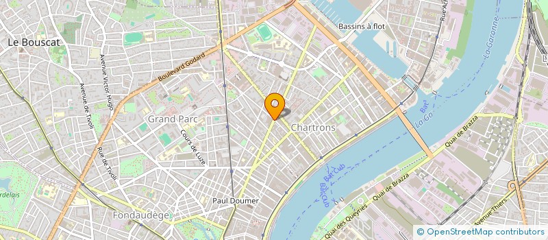 localisation de l'entreprise SET SERVICES PLUS à BORDEAUX