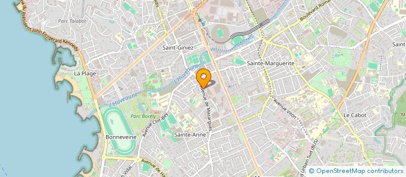 localisation de l'entreprise SET SQUASH à MARSEILLE