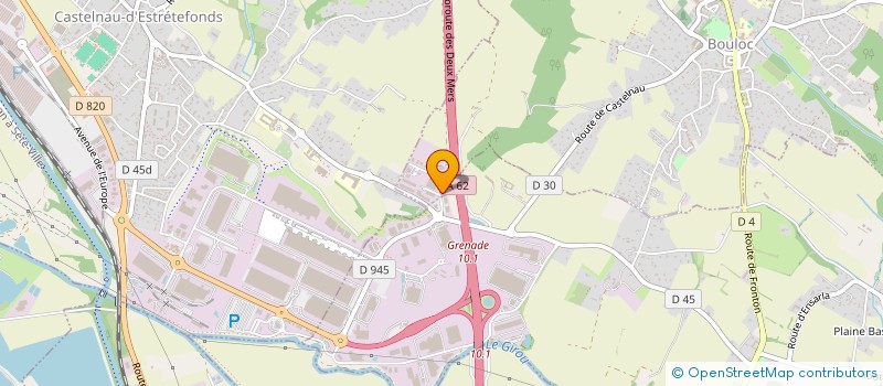 localisation de l'entreprise SET SUD OUEST  BOULOC