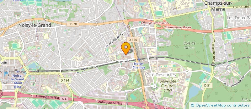 localisation de l'entreprise SET UP ONLINE à NOISY-LE-GRAND