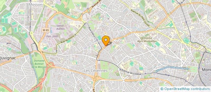 localisation de l'entreprise SETA CONSTRUCTION à MONTPELLIER