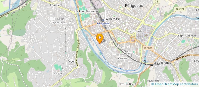 localisation de l'entreprise SETA DOMUS à PERIGUEUX
