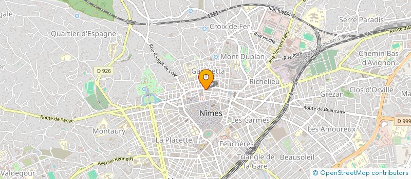 localisation de l'entreprise SETA SOC EXPL TECHNIQ ACOUSTIQ à NIMES