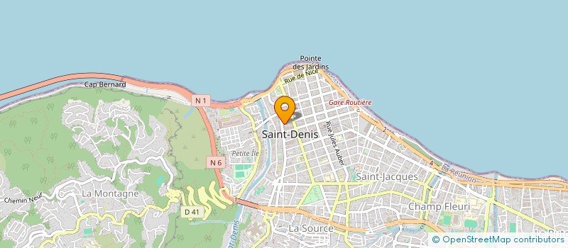 localisation de l'entreprise SETALOC  SAINT-DENIS