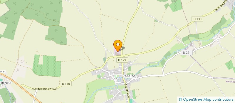 localisation de l'entreprise SETB à VARAIZE