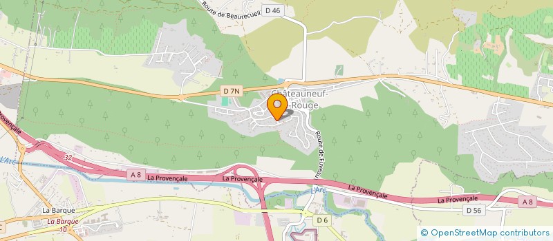 localisation de l'entreprise SETCO à CHATEAUNEUF-LE-ROUGE