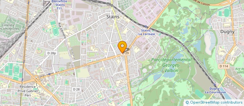 localisation de l'entreprise SETCO INTERNATIONAL SARL à STAINS