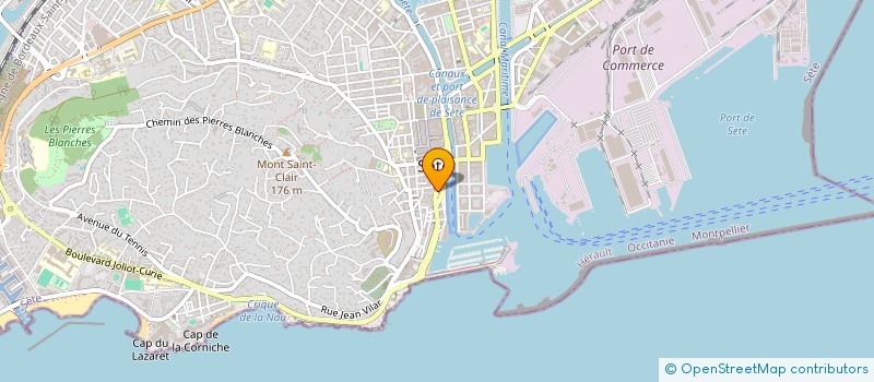 localisation de l'entreprise SETE BARBER SHOP  SETE