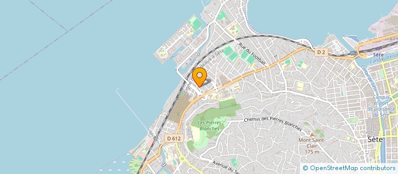 localisation de l'entreprise SETE BATIMENT II à SETE
