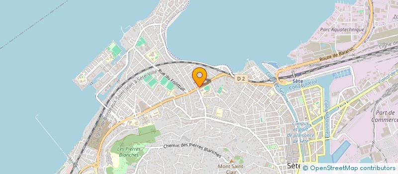 localisation de l'entreprise SETE CARS RENT à SETE