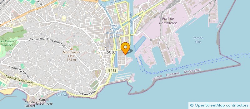 localisation de l'entreprise SETE ESPACES VERTS ENTRETIEN à SETE