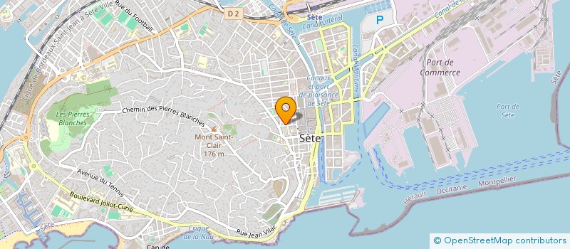 localisation de l'entreprise SETE EST DROLE  SETE