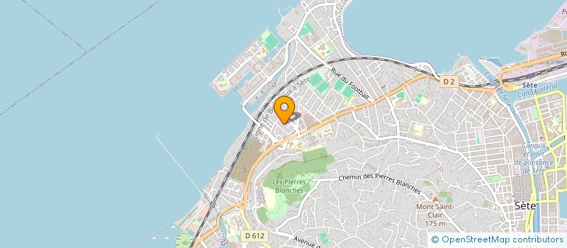 localisation de l'entreprise SETE KAYAK MER à SETE