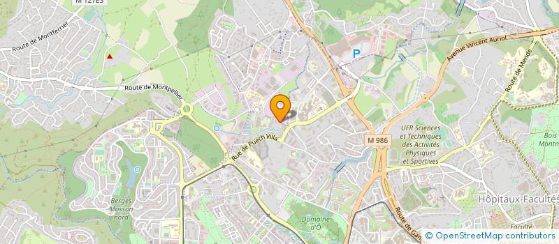 localisation de l'entreprise SETE MEDITERRANEE INVESTISSEMENTS  GRABELS