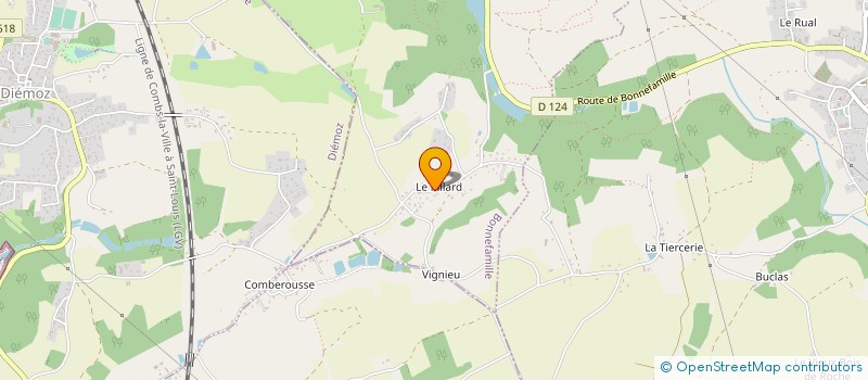 localisation de l'entreprise SETE MIP  BOURGOIN-JALLIEU