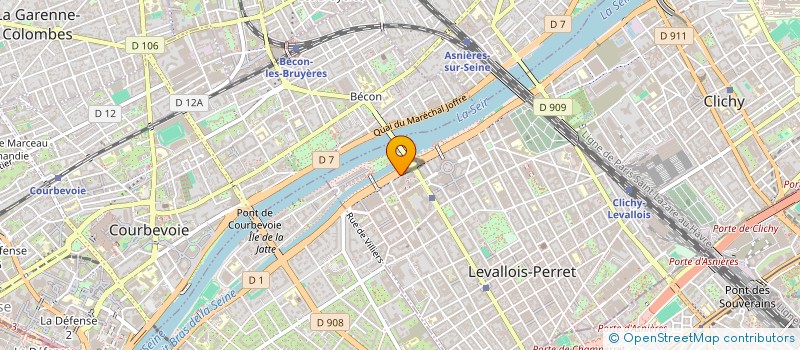 localisation de l'entreprise SETE TERMINAL SOCIETE D'INVESTISSEMENT à LEVALLOIS-PERRET