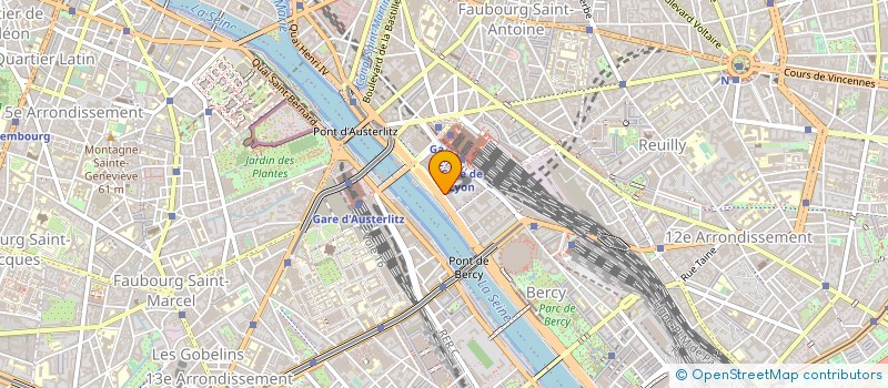 localisation de l'entreprise SETEC FERROVIAIRE  PARIS