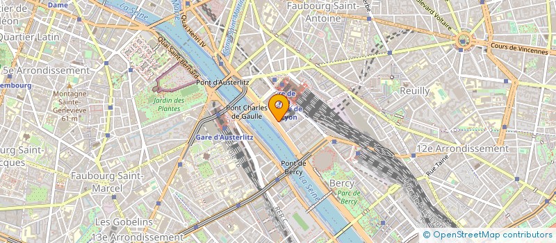 localisation de l'entreprise SETEC HYDRATEC à PARIS
