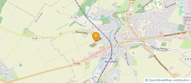 localisation de l'entreprise SETELEC STE D EXPL TECH ELECTR à MONTDIDIER