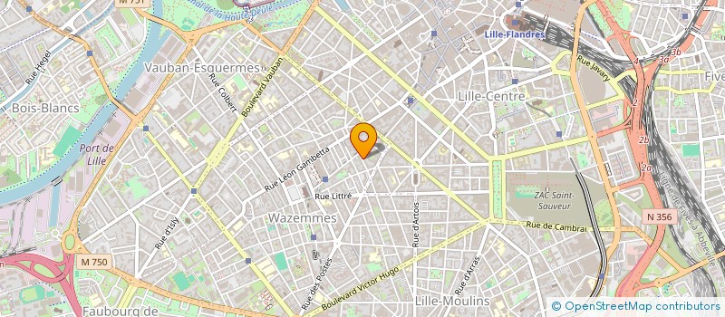 localisation de l'entreprise SETELEF à LILLE