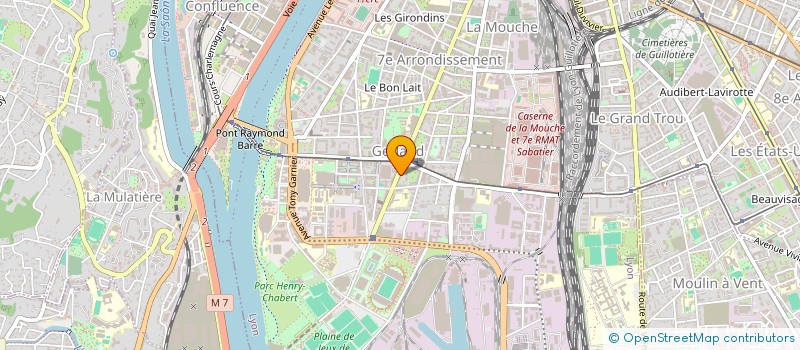 localisation de l'entreprise SETEPI à LYON