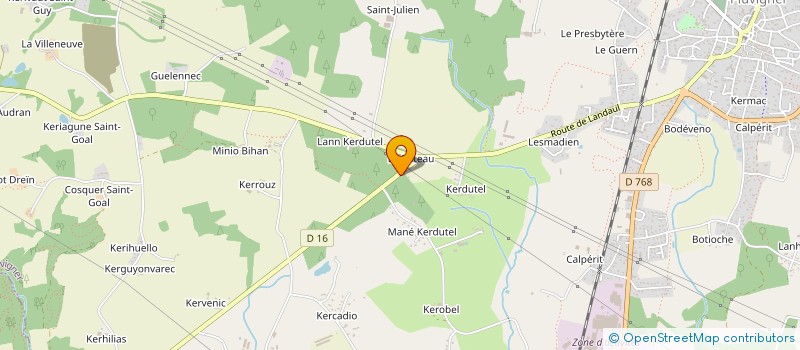 localisation de l'entreprise SETERY  PLUVIGNER