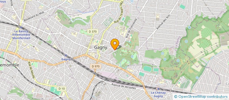 localisation de l'entreprise SETERYAN  GAGNY