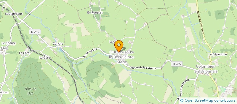 localisation de l'entreprise SETFORGE LA CLAYETTE à BAUDEMONT