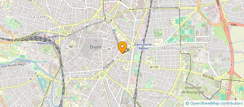 localisation de l'entreprise SETH à DIJON