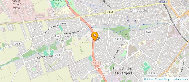 localisation de l'entreprise SETH SERVICES & CONSULTING  SAINT-ANDRE-LES-VERGERS